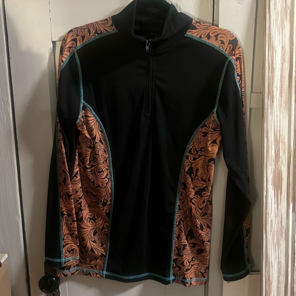 Crazy Train women’s quarter zip pullover small